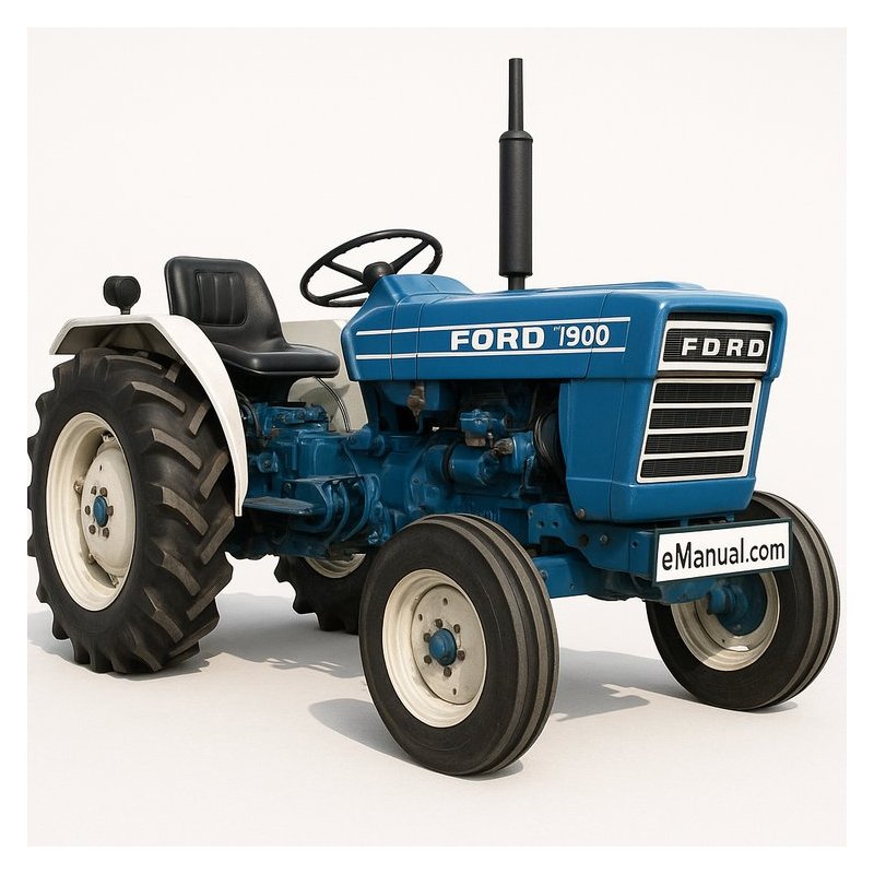 Ford 1900 & 1910 Tractor Workshop Service Repair Manual PDF Download