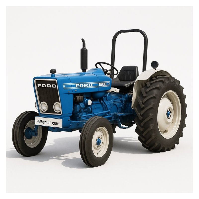Ford 2600 Tractor Workshop Service Repair Manual PDF Download