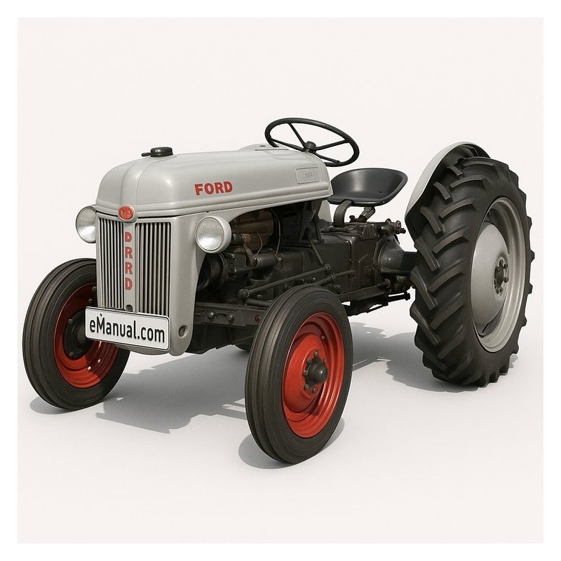 1939- Ford Tractor 9N 9NAN 2N 2NAN 8N 8NAN Naa Nab (1939-1953) Parts Catalog PDF Download