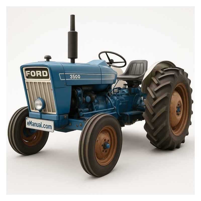 1965 Ford 3500 Tractor Workshop Service Repair Manual PDF Download