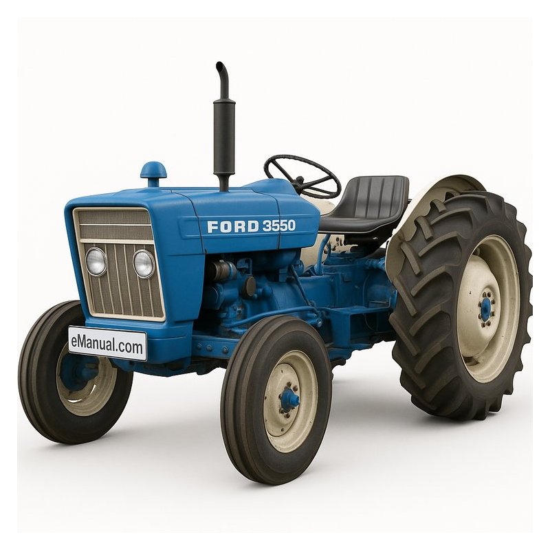 1965 Ford 3550 Agricultural Tractor Workshop Service Repair Manual PDF Download