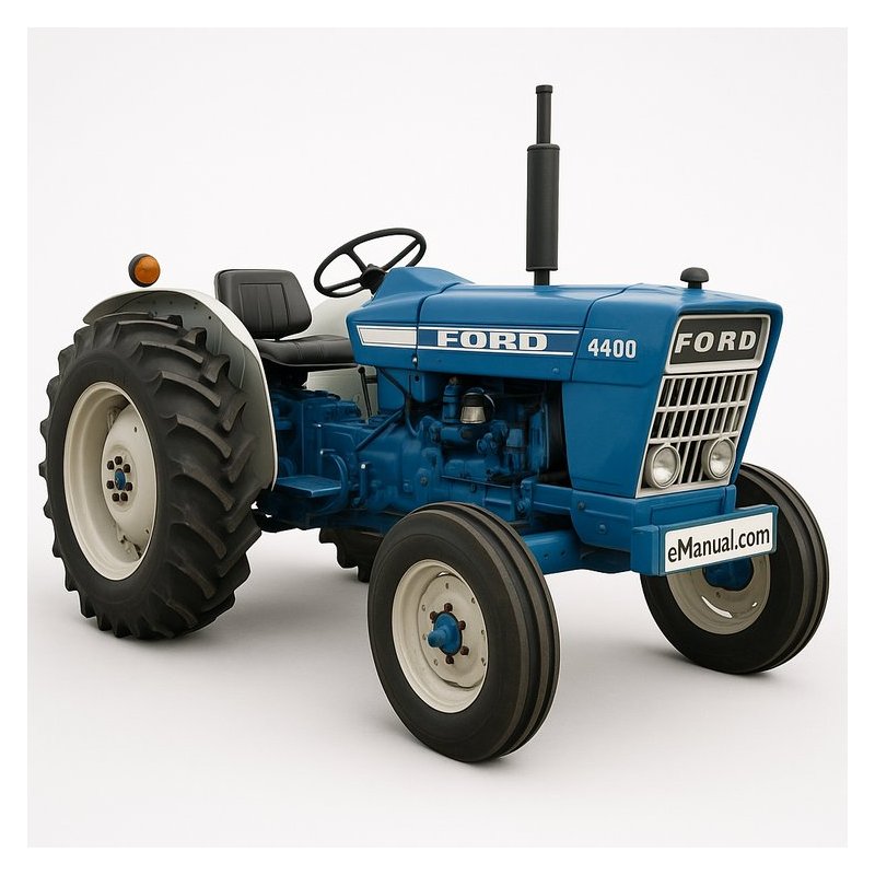 1965 Ford 4400 Agricultural Tractor Workshop Service Repair Manual PDF Download
