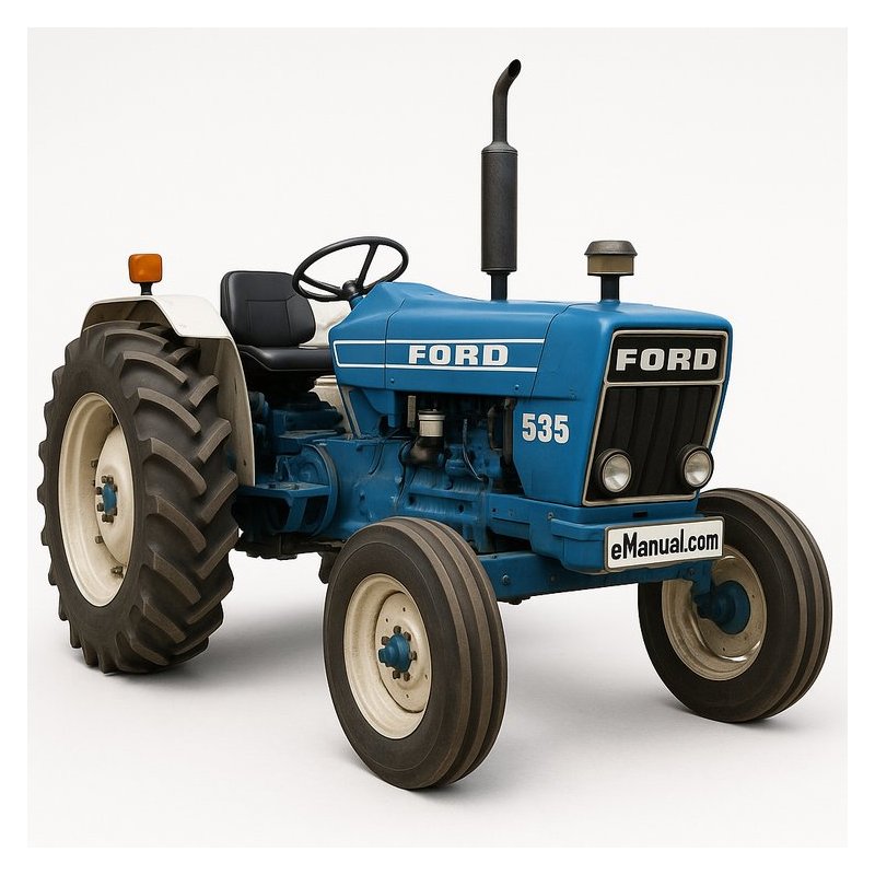 Ford 535 Industrial Tractor Parts Catalog PDF Download
