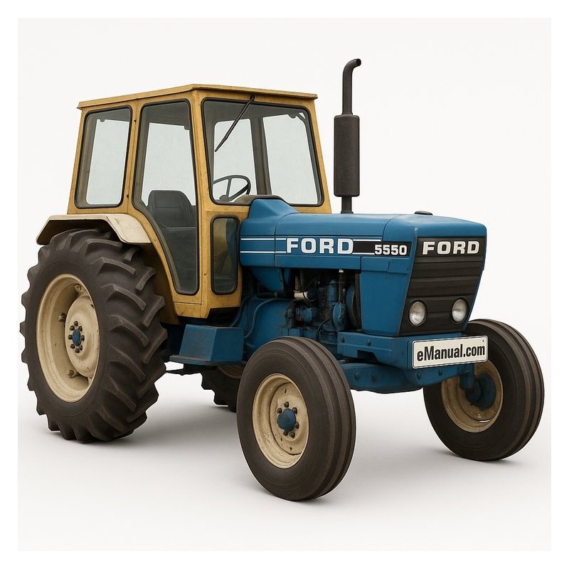 1965 Ford 5550 Agricultural Tractor Workshop Service Repair Manual PDF Download