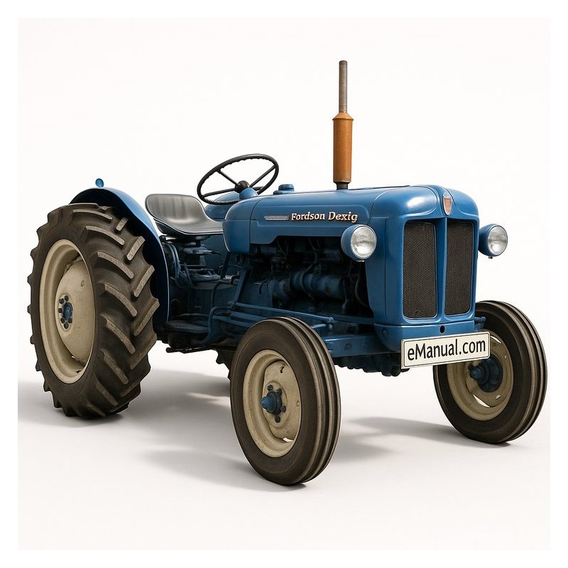 Fordson Dexta Tractor Workshop Service Repair Manual PDF Download