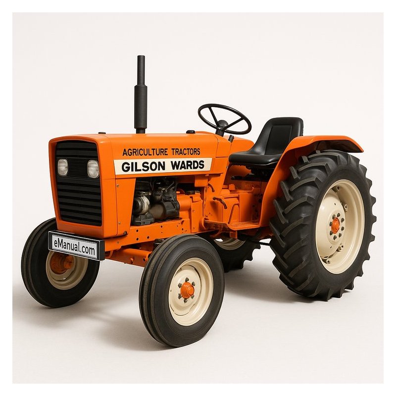 Wards Squire Tractor Gilson Manual Set Parts Repair PDF Download