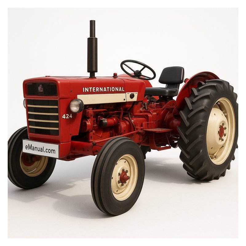 International Harvester 424 Tractor Workshop Service Repair Manual PDF Download