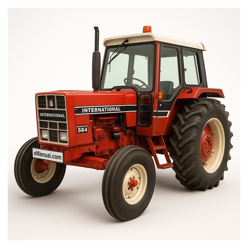 International Harvester 584 Tractor Workshop Service Repair Manual PDF Download