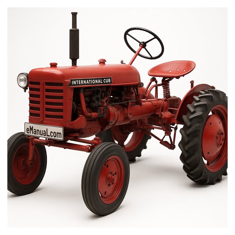 International Harvester Ih Cub Cadet 72 104 105 124 125 Tractor Workshop Service Repair Manual PDF Download