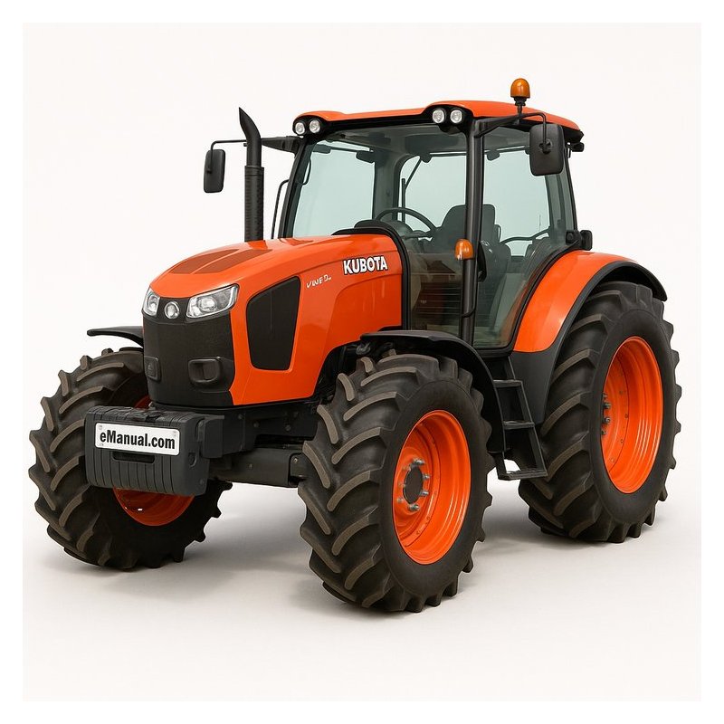 Kubota M110DTC Tractor Illustrated Master Parts List Manual PDF Download