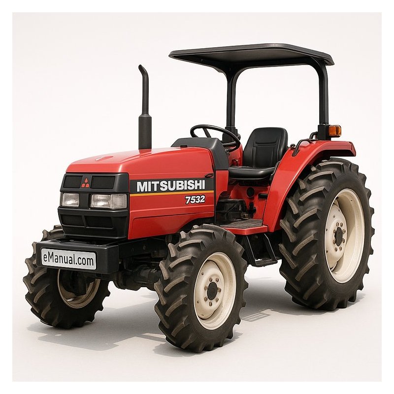 Mitsubishi 7532 Tractor Workshop Service Repair Manual PDF Download