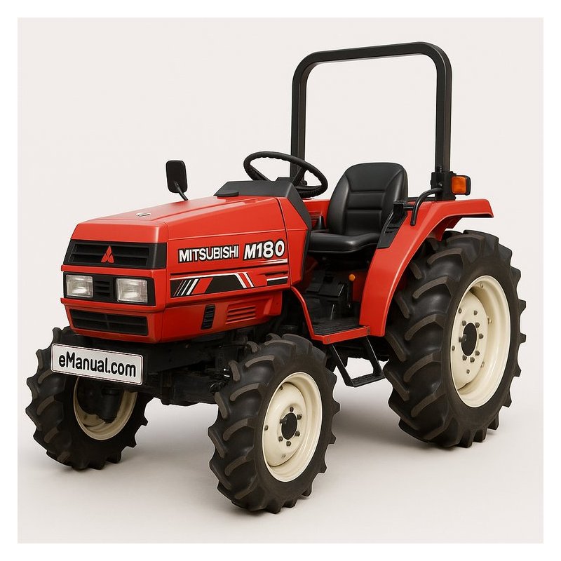 Mitsubishi Mt 180 Tractor Workshop Service Repair Manual PDF Download