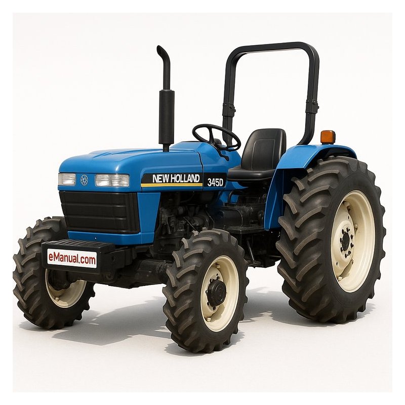 New Holland 345D 445D 545D Tractor Owners Owners Manual PDF Download