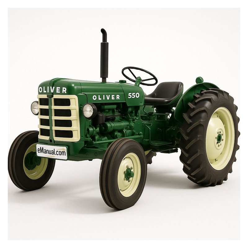 Oliver 550 Tractor Ipl Ipc Parts Catalog PDF Download