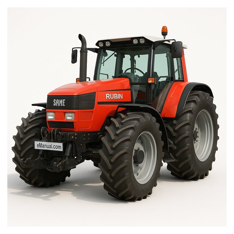 Same Rubin 160 180 200 Tractor Workshop Service Repair Manual PDF Download