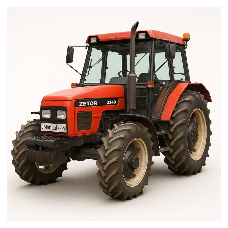 Zetor 3340 Tractor Spare Parts Catalog PDF Download