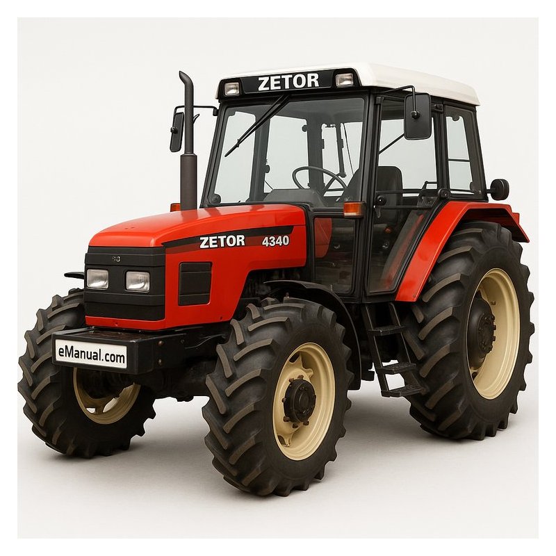Zetor Z 4340 Tractor Workshop Service Repair Manual PDF Download