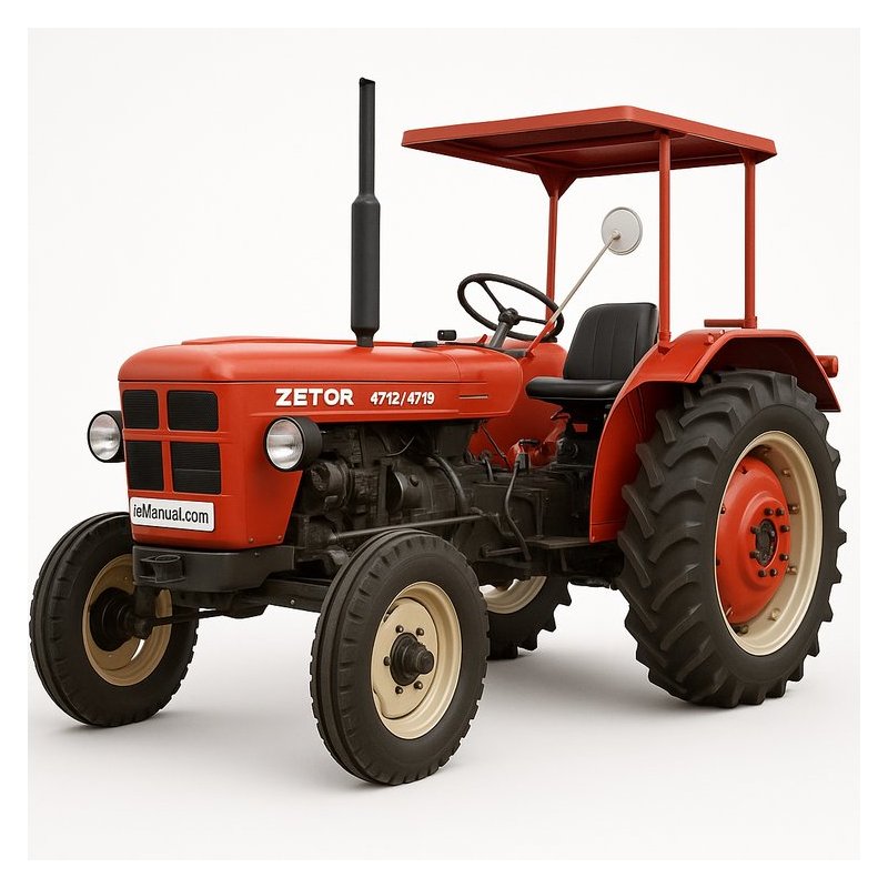 Zetor 4712 4718 5711 5718 Tractor Workshop Service Repair Manual PDF Download