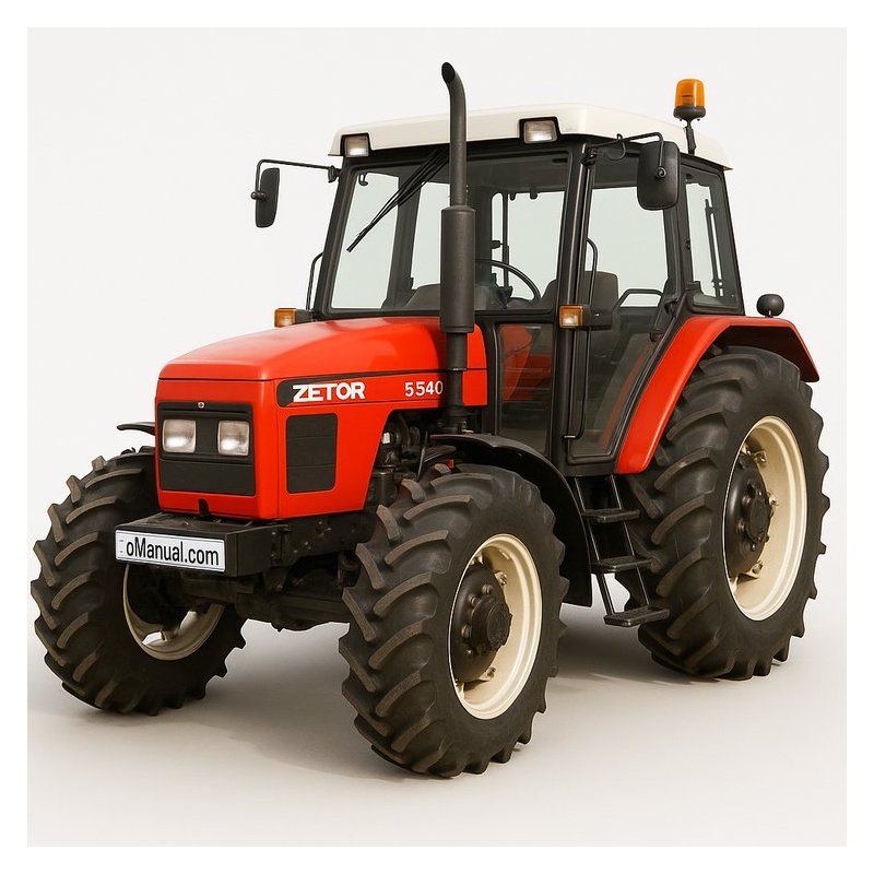 Zetor 5340 Horal Tractor Owners Manual PDF Download