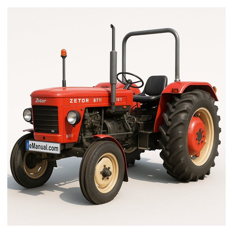 Zetor 5711 6711 Tractor Workshop Service Repair Manual PDF Download
