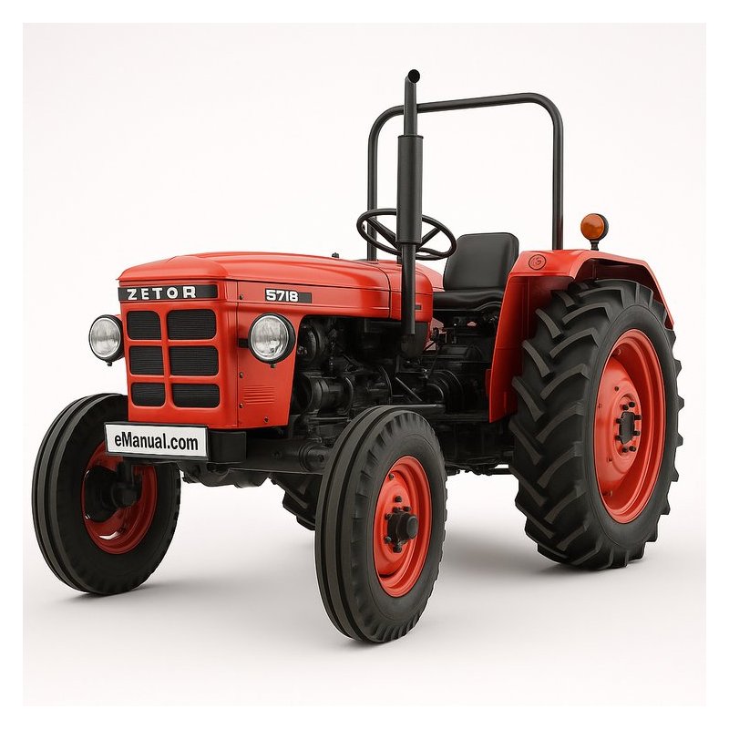 Zetor Tractor 5711 5718 5745 5748 Parts Part List Manual PDF Download