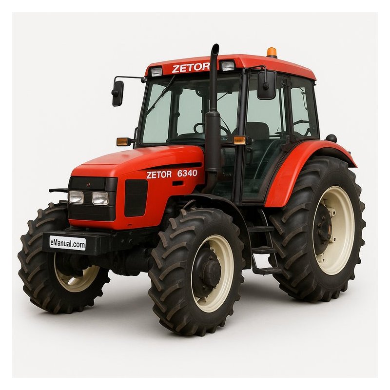 Zetor 3320-6340 Tractor Workshop Service Repair Manual PDF Download