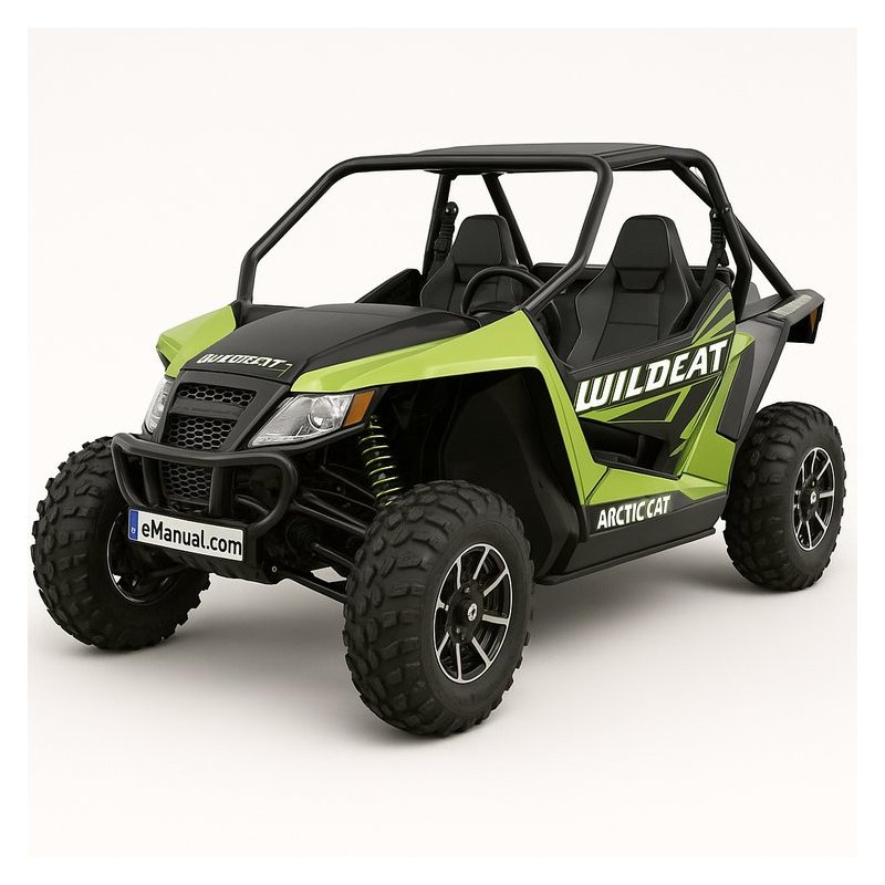 Arctic Cat Wildcat Sport ATV Workshop Service Repair Manual PDF Download