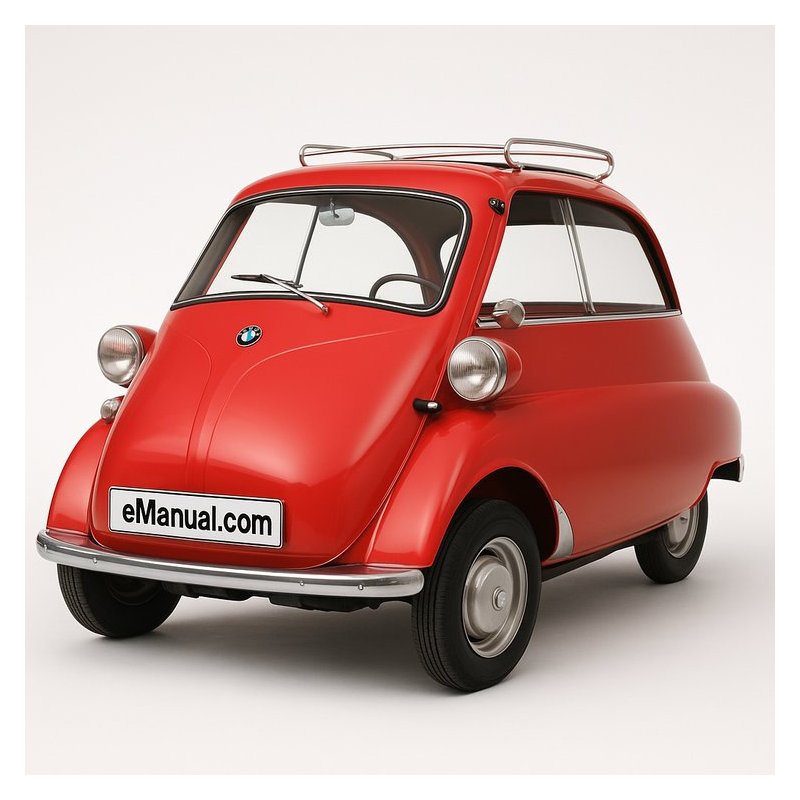 1957 BMW Isetta 1958 1959 1960 1961 Workshop Service Repair Manual PDF Download