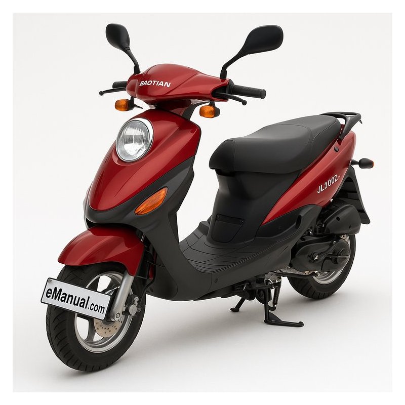 Baotian JL50QT-14 Scooter Workshop Service Repair Manual PDF Download