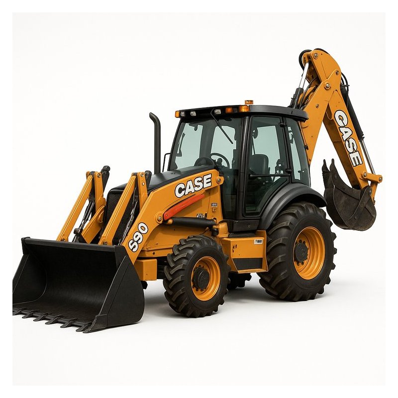 Case 580N 580SN 580SN-Wt 590SN Loader Backhoe Operators Instruction Manual - Improved PDF Download