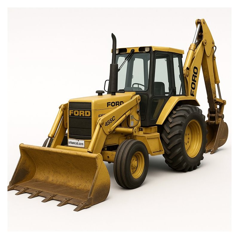 Ford 455C Loader Backhoe Tractor Workshop Service Repair Manual PDF Download