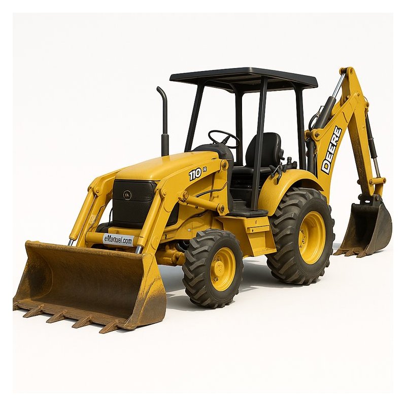 John Deere 110 Tractor Loader Backhoe (TM1987) Workshop Service Repair Manual PDF Download