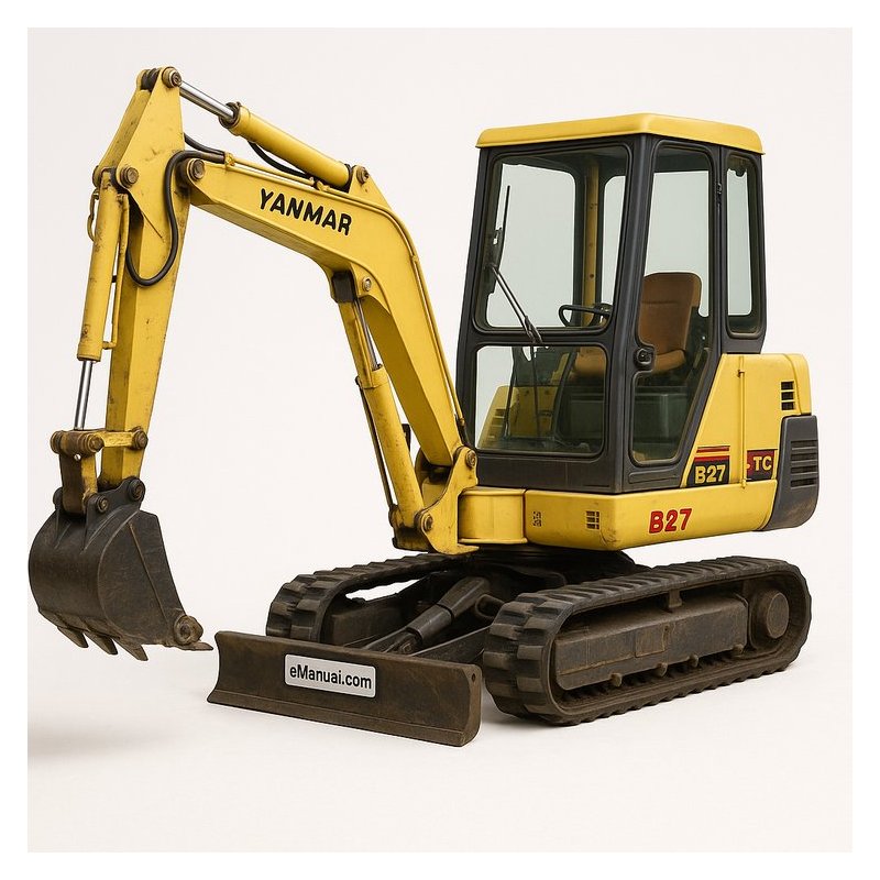 Yanmar Crawler Backhoe B27-2 Parts Catalog Manual PDF Download