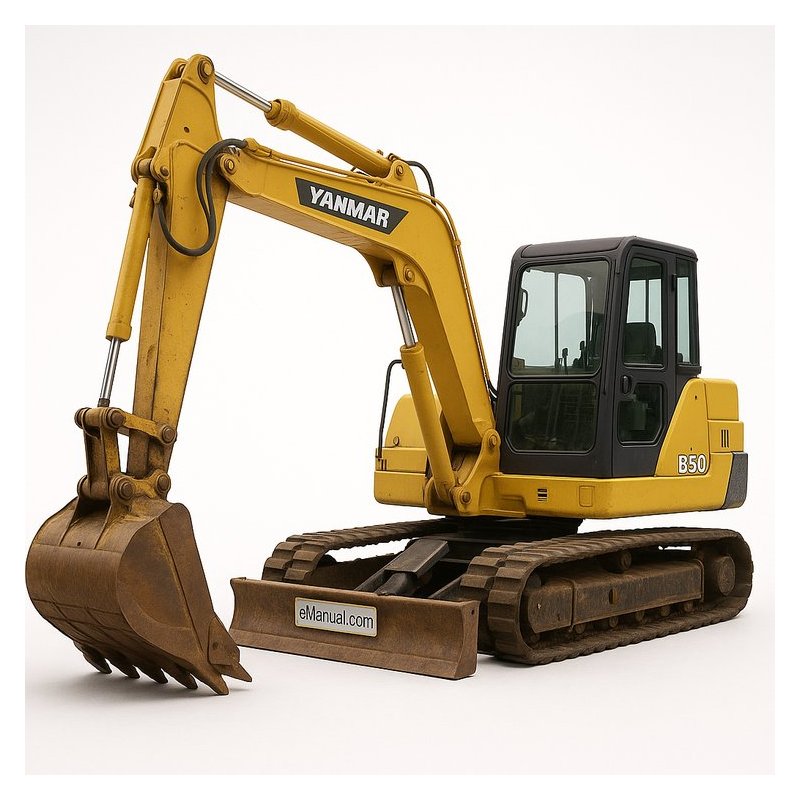 Yanmar Crawler Backhoe B50-2B Parts Catalog Manual PDF Download