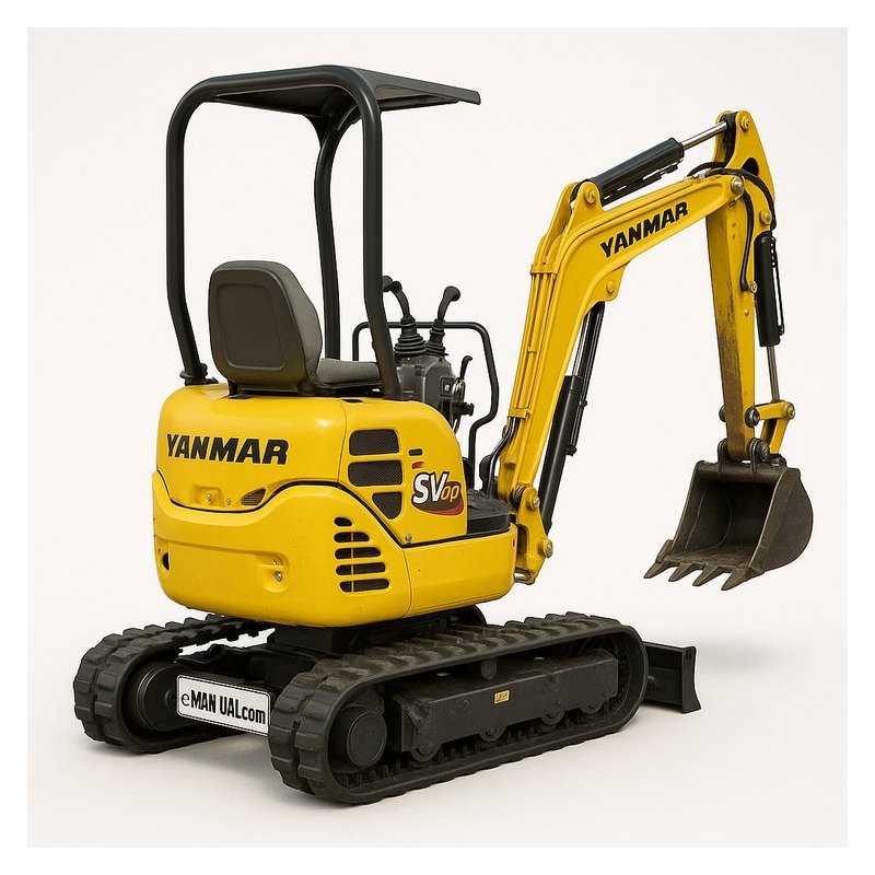 Yanmar SV08 Crawler Back-Hoe Parts Catalog PDF Download
