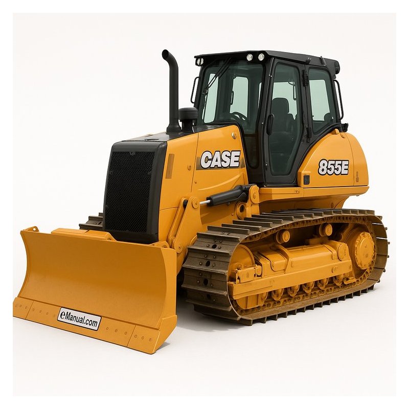 Case 850D 855D Crawler Dozer Loader Workshop Service Repair Manual PDF Download