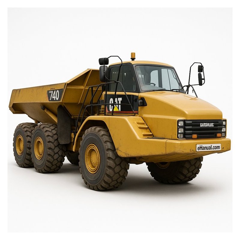 cat 740 Articulated truck operator and maintenance Manual PDF Download