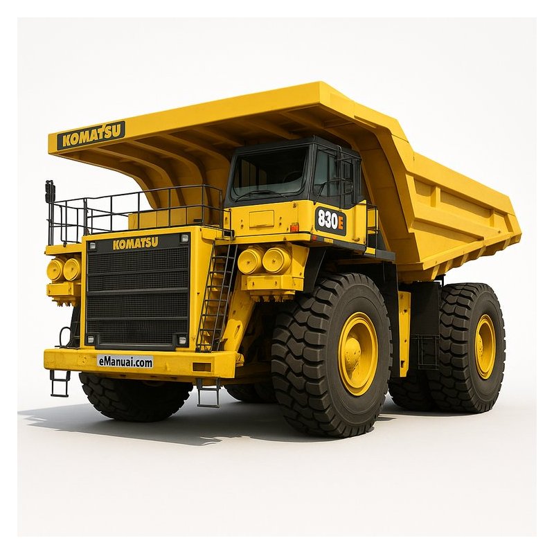 Komatsu 830E-AC Dump Truck Workshop Service Manual Repair PDF Download