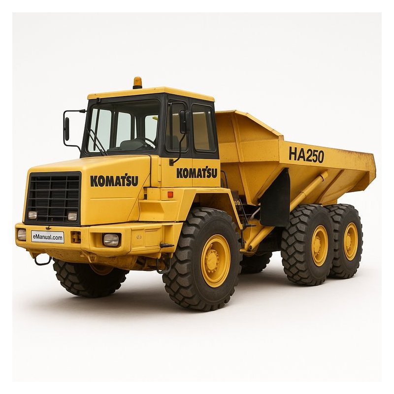 Komatsu HA250 HA270 Dump Truck and Instant Workshop Service Repair Manual PDF Download