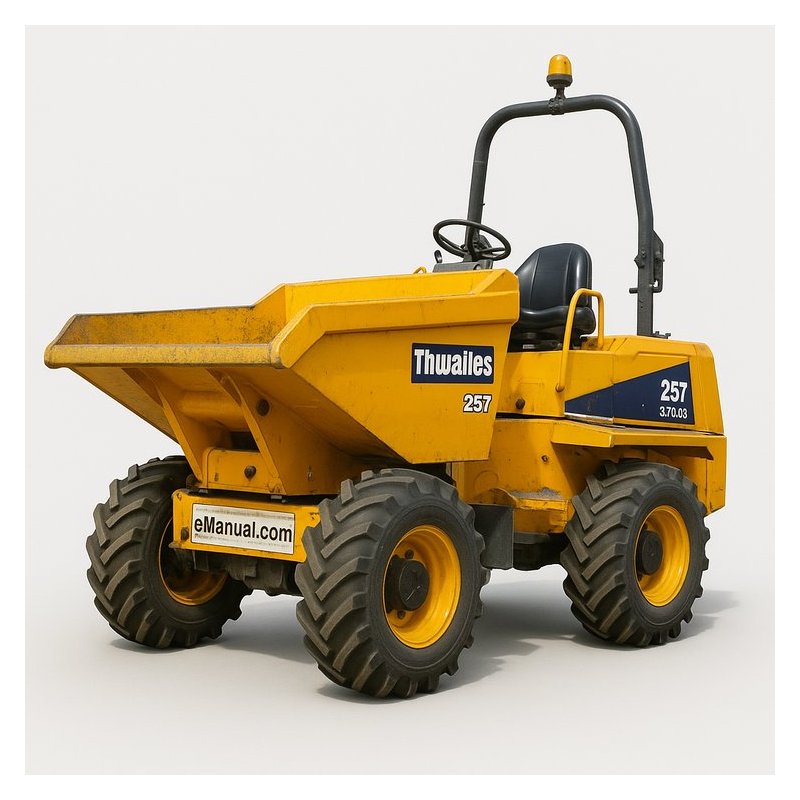 Thwaites 257 5 Tonne dumper parts Manual PDF Download
