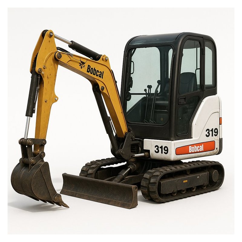 Bobcat 319 Compact Excavator Sn 563311001 & Above Operation Workshop Service Repair Manual PDF Download