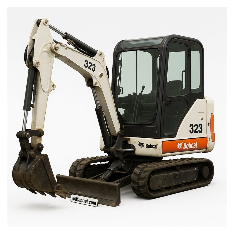 Bobcat 323 Mini Excavator Workshop Service Repair Manual PDF Download