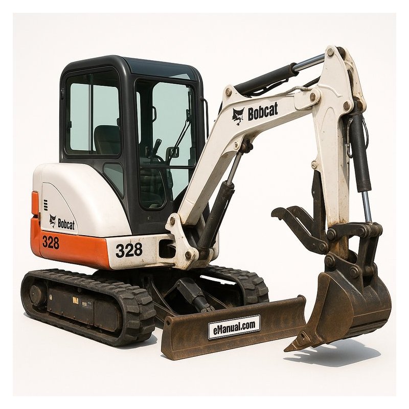 Bobcat 328 Compact Excavator Sn 234211001 & Above Operation Workshop Service Repair Manual PDF Download