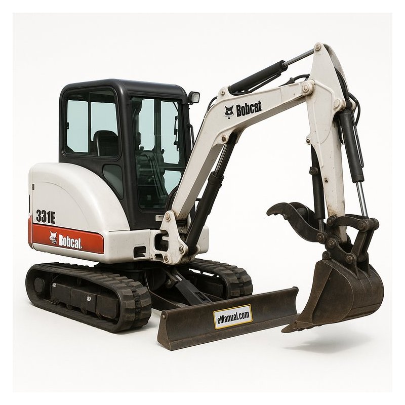 Bobcat x 331 331E 334 Compact Excavator Workshop Service Repair Manual PDF Download