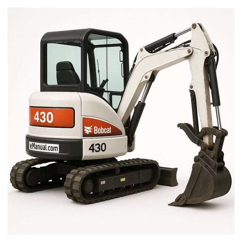 Best Bobcat 430 Compact Excavator Workshop Service Repair Manual PDF Download