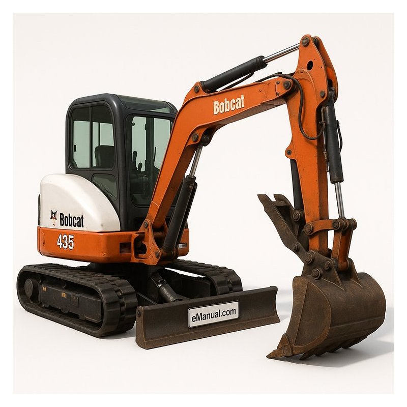 Bobcat 435 Mini Excavator Workshop Parts Catalog PDF Download