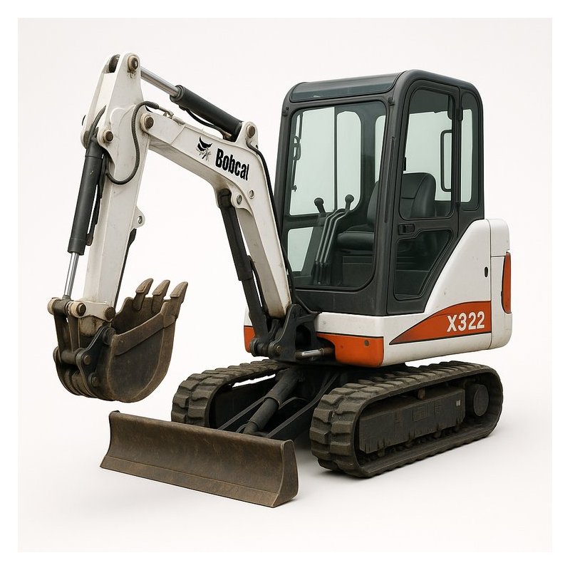 Bobcat X322 Excavator Sn 517811001 & Above Workshop Service Repair Manual PDF Download