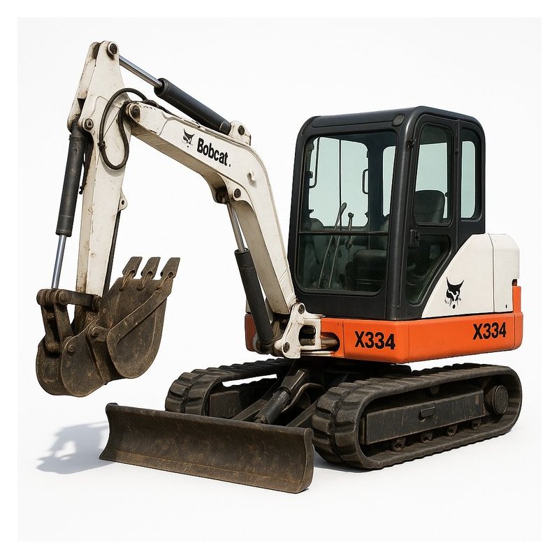Bobcat X334 Excavator Sn 516711001 & Above Workshop Service Repair Manual PDF Download