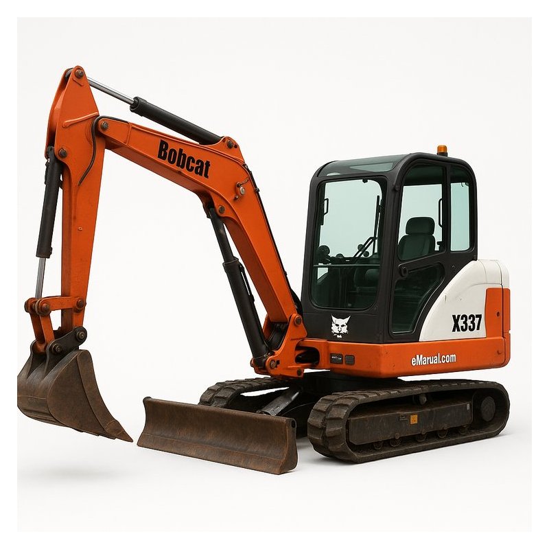Bobcat X337 X341 Excavator (337-S/N 515411001 & Above 341-S/N 230611001 & Above) Workshop Service Repair Manual PDF Download