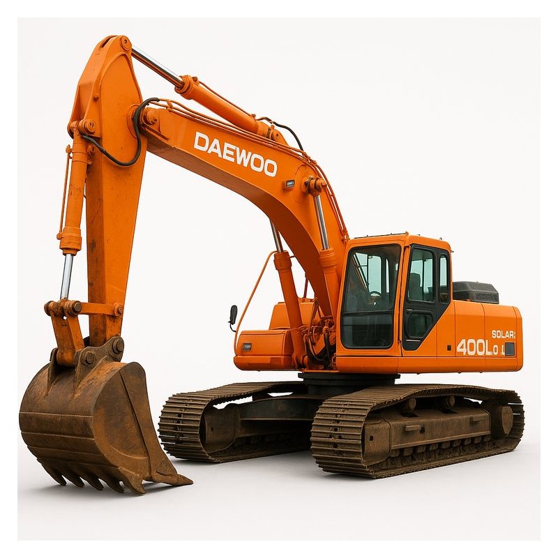 Daewoo Doosan Solar 400LC-V Excavator Operation and Workshop Service Repair Manual PDF Download